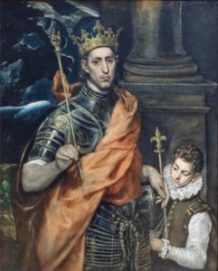 San Luis rey de Francia de El Greco